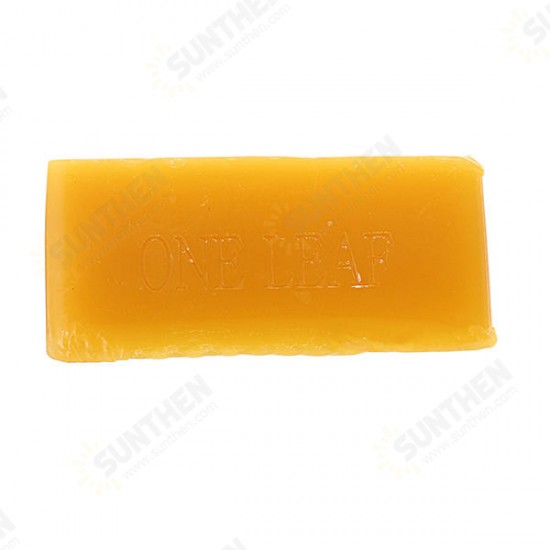 105g Organic Natural Pure Yellow Beeswax Wood Furniture Polishing Waxing Pad