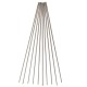 10pcs 2mmx250mm Titanium Round Bar Grade 5 Rod Tube