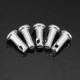 10pcs GB882 M3x10/M4x10 Locating Pin 304 Stainless Steel Cylindrical Pin Flat Head with Hole