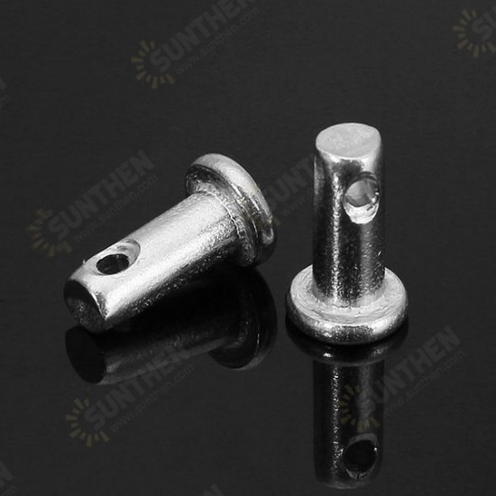 10pcs GB882 M3x10/M4x10 Locating Pin 304 Stainless Steel Cylindrical Pin Flat Head with Hole