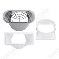 130/150/179mm Portable Exhaust Hose Tube Connector for Air Conditioner Window Adapter 130/150/179mm Portable Exhaust Hose Tube Connector for Air Conditioner Window Adapter
