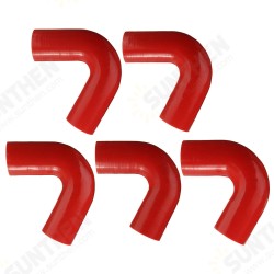 150mm 120 Degree Red Silicone Tube 150mm Length Silicone Vacuum Hose Tubing Turbo Coolant Tube 150mm 120 Degree Red Silicone Tube 150mm Length Silicone Vacuum Hose Tubing Turbo Coolant Tube