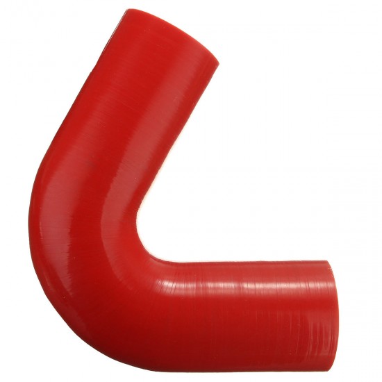 150mm 120 Degree Red Silicone Tube 150mm Length Silicone Vacuum Hose Tubing Turbo Coolant Tube