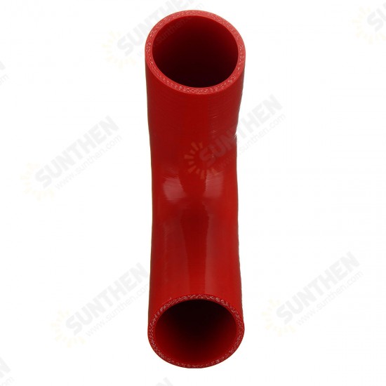 150mm 120 Degree Red Silicone Tube 150mm Length Silicone Vacuum Hose Tubing Turbo Coolant Tube