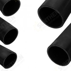 150mm Black Silicone Hose Rubber 15 Degree Elbow Bend Hose Air Water Coolant Joiner Pipe Tube 150mm Black Silicone Hose Rubber 15 Degree Elbow Bend Hose Air Water Coolant Joiner Pipe Tube