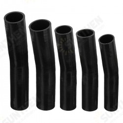 150mm Black Silicone Hose Rubber 15 Degree Elbow Bend Hose Air Water Coolant Joiner Pipe Tube 150mm Black Silicone Hose Rubber 15 Degree Elbow Bend Hose Air Water Coolant Joiner Pipe Tube
