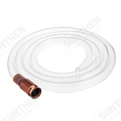 1.92M Shaker Siphon Anti-Static Hose Fuel Hose Silicone Hose Self Priming Tubing Brass Tip 1.92M Shaker Siphon Anti-Static Hose Fuel Hose Silicone Hose Self Priming Tubing Brass Tip