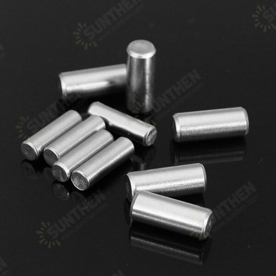 20pcs GB119 304 Stainless Steel Cylindrical Pin Locating Pin M3x10/M4x10