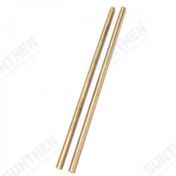 2pcs 150mm x 5mm Brass Rod Bar Hardware Solid Round Rods 2pcs 150mm x 5mm Brass Rod Bar Hardware Solid Round Rods
