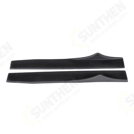 2pcs 88cm Universal Side Skirts Extension Rocker Splitters Winglet Wings Canard Diffuser