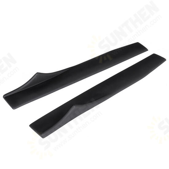 2pcs 88cm Universal Side Skirts Extension Rocker Splitters Winglet Wings Canard Diffuser