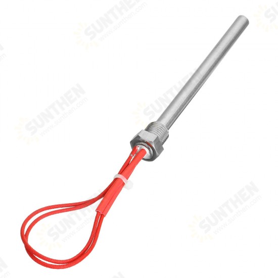 300W 220V 140x10MM Igniter Hot Rod Heating Tube Ignitor Starter For Fireplace Grill Stove Part