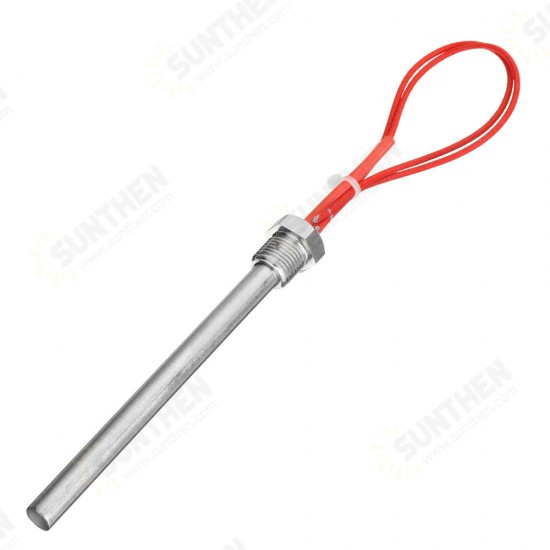 300W 220V 140x10MM Igniter Hot Rod Heating Tube Ignitor Starter For Fireplace Grill Stove Part