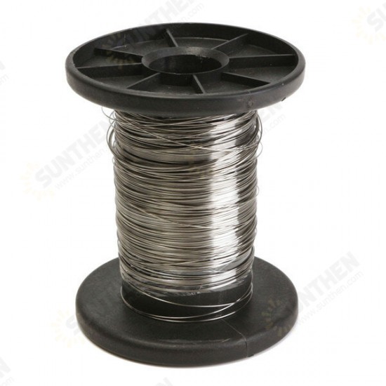 304 Stainless Steel Wire Length 30M Bright Wire Single Hard Wire Diameter 0.2/0.3/0.4/0.5/0.6mm