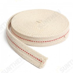 3/4 Inch Flat Cotton Wick 15 Foot Length Wick For Oil Lamps and Lanterns 4.5M 3/4 Inch Flat Cotton Wick 15 Foot Length Wick For Oil Lamps and Lanterns 4.5M