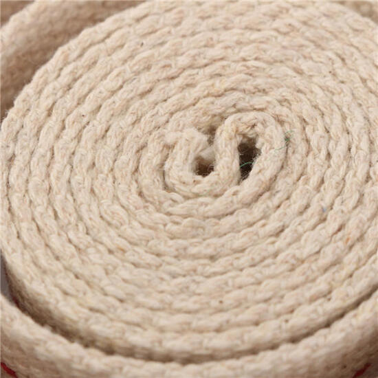 3/4 Inch Flat Cotton Wick 15 Foot Length Wick For Oil Lamps and Lanterns 4.5M