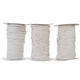 3/4/5/6mm Natural White Braided Wire Cotton Twisted Cord Rope DIY Craft Macrame String