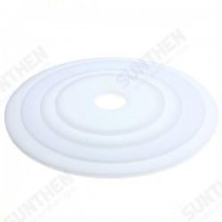 3mm Thick Round White Acrylic Disc Ring Laser Cut Plastic Circles 3mm Thick Round White Acrylic Disc Ring Laser Cut Plastic Circles