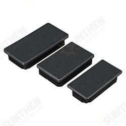40x80/50x100/50x80mm Rectangle Tubing Blanking Plastic End Cap Cover Pipe Hole Insert Finishing Plug 40x80/50x100/50x80mm Rectangle Tubing Blanking Plastic End Cap Cover Pipe Hole Insert Finishing Plug