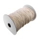 4mm Braided Cotton Rope 3 Strands Natural Braided Twisted Cotton Cord Rope Multifunctional Tools