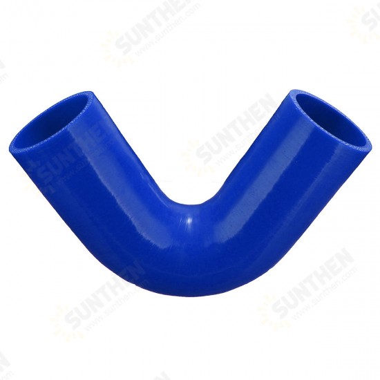 51-63mm 120 Degree Blue Silicone Tube 150mm Length Silicone Vacuum Hose Tubing Turbo Coolant Tube