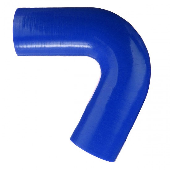 51-63mm 120 Degree Blue Silicone Tube 150mm Length Silicone Vacuum Hose Tubing Turbo Coolant Tube