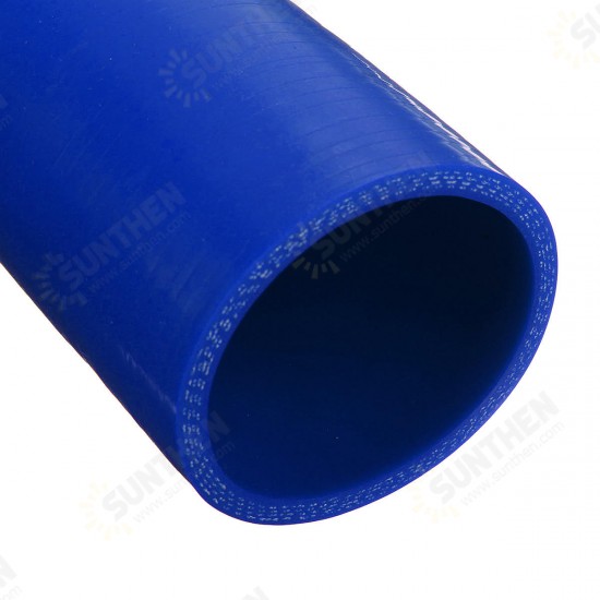 51-63mm 120 Degree Blue Silicone Tube 150mm Length Silicone Vacuum Hose Tubing Turbo Coolant Tube