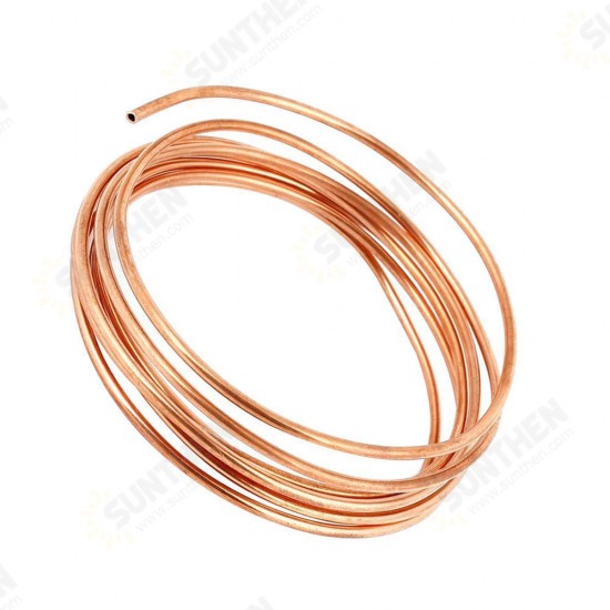 5/16 Inch Diameter 3/4/6m Soft Coil Brass Tube Hose Air Conditioner Pipe Refrigerant Gas R410A