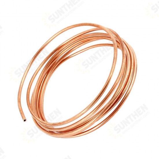 5/16 Inch Diameter 3/4/6m Soft Coil Brass Tube Hose Air Conditioner Pipe Refrigerant Gas R410A