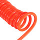 5mm Inner Diameter PU Spriral Air Hose 3-15 Meters Long with Bend Restrictor 1/4 Inch Quick Coupler and Plug