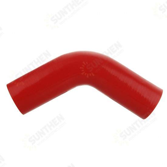 60 Degree Elbow Bend Hose Auto Silicone Hose Rubber Air Water Coolant Joiner Pipe Tube