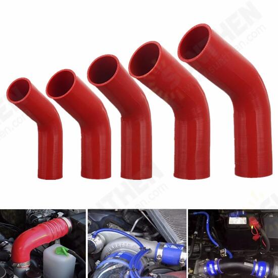 60 Degree Elbow Bend Hose Auto Silicone Hose Rubber Air Water Coolant Joiner Pipe Tube