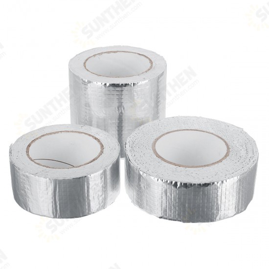 Aluminum Foil Butyl Rubber Tape Self Adhesive Waterproof Home Roof Pipe Repair Tape