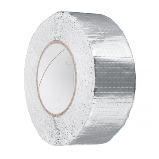 Aluminum Foil Butyl Rubber Tape Self Adhesive Waterproof Home Roof Pipe Repair Tape