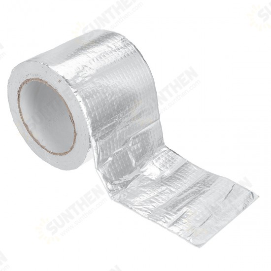 Aluminum Foil Butyl Rubber Tape Self Adhesive Waterproof Home Roof Pipe Repair Tape