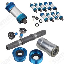 Aluminum MTB Road Bike Bicycle Bottom Central Bracket 68mm Multiple Size with Bolts