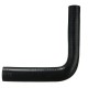 Black 150mm Length Silicone Tube 90 Degree Tubing Turbo Coolant Tube Silicone Vacuum Hose