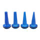 4pcs Glue Pistol Nozzle Tip Flat Head with Apron for Pneumatic Glue Pistol Soft Glass Glue Pistol