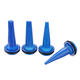 4pcs Glue Pistol Nozzle Tip Flat Head with Apron for Pneumatic Glue Pistol Soft Glass Glue Pistol