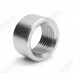 M18x1.5 Round Sensor Nut Thread Stainless Steel Exhaust Pipe Base O2 Oxygen Sensor Nut M18x1.5 Round Sensor Nut Thread Stainless Steel Exhaust Pipe Base O2 Oxygen Sensor Nut