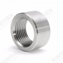 M18x1.5 Round Sensor Nut Thread Stainless Steel Exhaust Pipe Base O2 Oxygen Sensor Nut M18x1.5 Round Sensor Nut Thread Stainless Steel Exhaust Pipe Base O2 Oxygen Sensor Nut