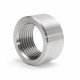 M18x1.5 Round Sensor Nut Thread Stainless Steel Exhaust Pipe Base O2 Oxygen Sensor Nut