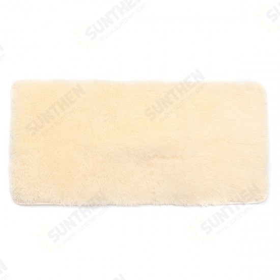 Soft Fluffy Rugs Anti-Skid Shaggy Area Rug Home Bedroom Floor Area Carpet