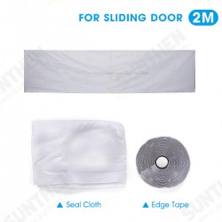 Window Sliding Door Seal Cloth with Adhesive Tape Air Locking For Portable Air Conditioners