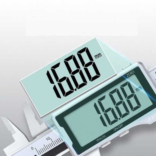 0-150mm 2.4inch LCD Display Full Screen Digital Calipers Gauge Full Metal Electronic Vernier Caliper Measuring Tool with Box
