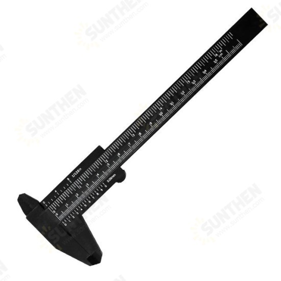 0-150mm/ 6inch 0.05mm Mini Double Scale Vernier Caliper Sliding Ruler Caliper Gauge Thickness Micrometer Jewelry Measuring Instrument Tool