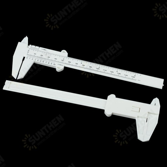 0-150mm/ 6inch 0.05mm Mini Double Scale Vernier Caliper Sliding Ruler Caliper Gauge Thickness Micrometer Jewelry Measuring Instrument Tool