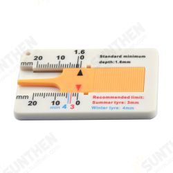 0-20mm Auto Car Tyre Tread Depthometer Depth Indicator Gauge Gage Motorcycle Trailer Van Wheel Measure Tool Measrement Supplies 0-20mm Auto Car Tyre Tread Depthometer Depth Indicator Gauge Gage Motorcycle Trailer Van Wheel Measure Tool Measrement Supplies