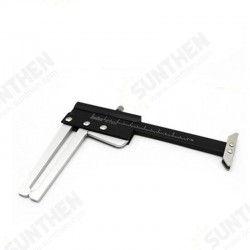 0-60mm Tire Ruler Brake Disc Thickness Gauge Tool Depth Gauge Measuring Ruler 0-60mm Tire Ruler Brake Disc Thickness Gauge Tool Depth Gauge Measuring Ruler