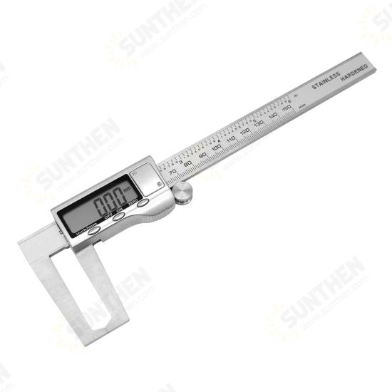 0-6inch/0-150mm Electronic Digital Brake Disc Rotor Gauge Caliper Large LCD Screen Vernier Caliper